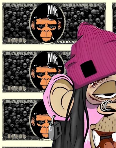 Karl Kox -Banana Republic #4, 2024 - Sérigraphie signée au crayon 2