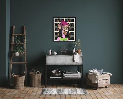 Karl Kox -Banana Republic #4, 2024 - Sérigraphie signée au crayon 2