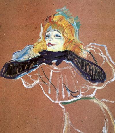 Toulouse Lautrec - Yvette Guilbert (D’après) 2