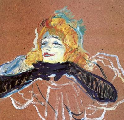 Toulouse Lautrec - Yvette Guilbert (D’après) 2