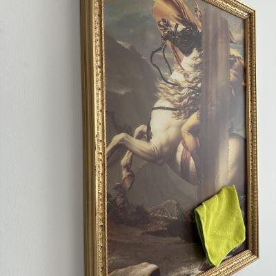 Santicri - Sorry,i’m just a housemaide - Technique mixte sur toile 2