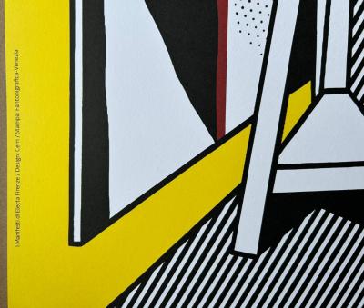 Roy Lichtenstein -  Artist’s studio, Look Mickey, 1988  -  Lithography 2