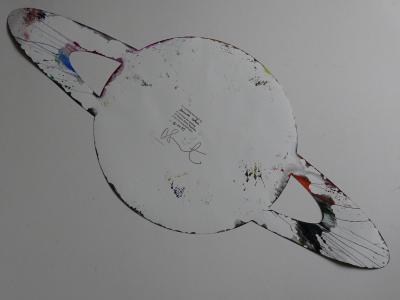 DAMIEN HIRST Saturn Spin Painting, 2009, unique 2