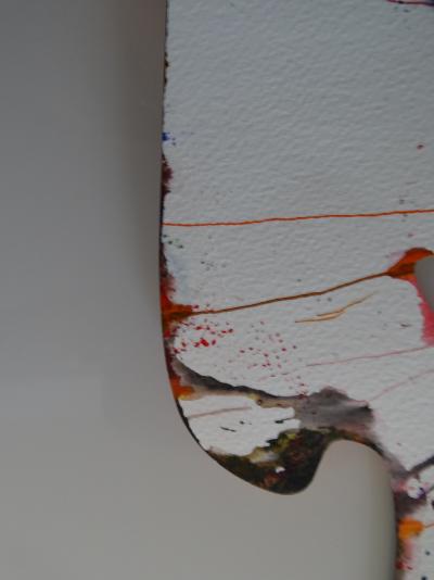 DAMIEN HIRST Crâne - Requiem, Spin Painting, 2009, pièce unique 2