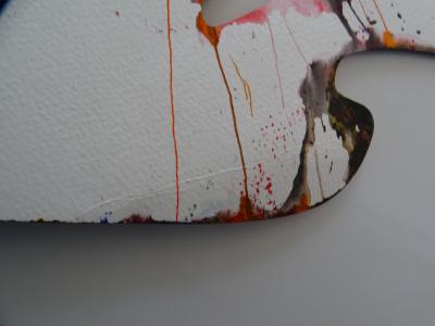 DAMIEN HIRST Crâne - Requiem, Spin Painting, 2009, pièce unique 2