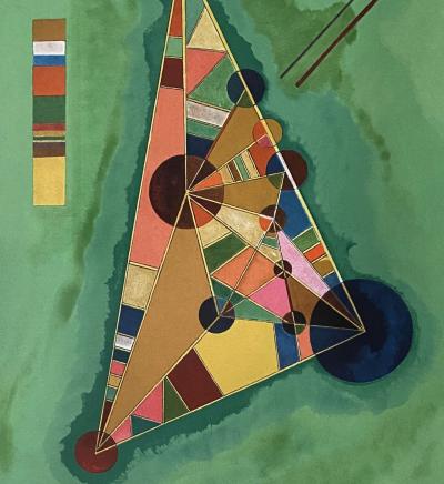 Wassily KANDINSKY (d’après) - Composition, 1965 - Lithographie signée dans la planche 2