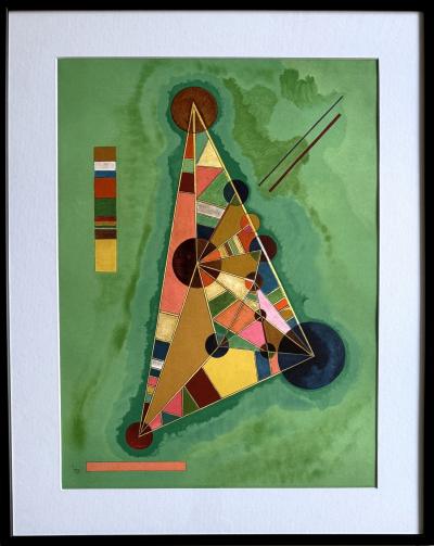 Wassily KANDINSKY (d’après) - Composition, 1965 - Lithographie signée dans la planche 2