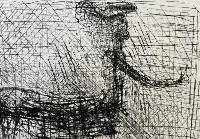 CESAR - Centaur, Homage to Picasso - Original drypoint etching signed in pencil 2