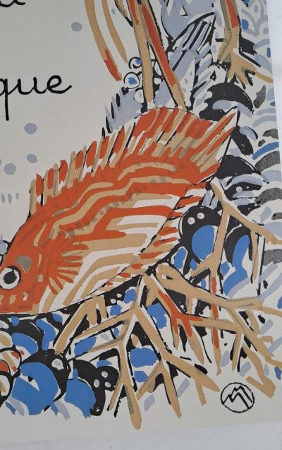 Mathurin Méheut (d’après) - La Flaque - Impression numérique 2