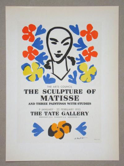 Henri MATISSE (after) - The Sculpture of Matisse, 1959 - Lithography signed 2