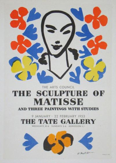 Henri MATISSE (after) - The Sculpture of Matisse, 1959 - Lithography signed 2