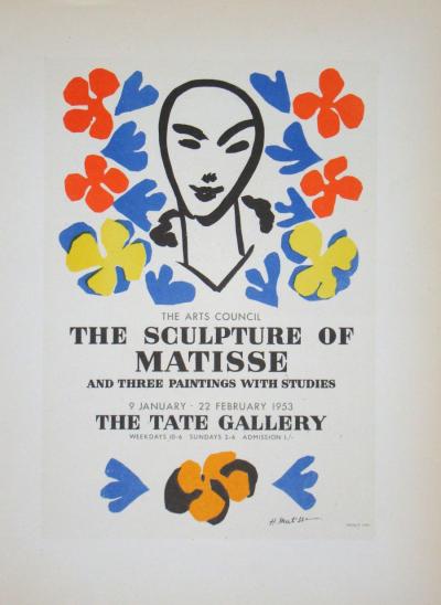 Henri MATISSE (after) - The Sculpture of Matisse, 1959 - Lithography signed 2