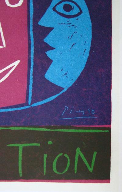 Pablo Picasso (d’après) - Vallauris, 1959 - Lithographie signée 2