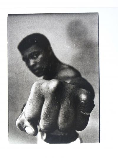 Thomas Hoeker - Muhammad Ali photograph,1966, hand signed 2
