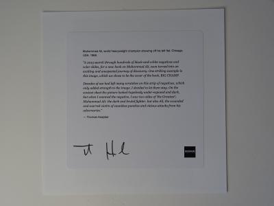 Thomas Hoeker - Muhammad Ali photograph,1966, hand signed 2