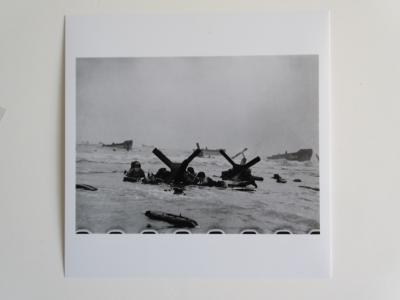 Robert Capa - World War II 1944- Estate estamped 2