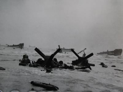 Robert Capa - World War II 1944- Estate estamped 2