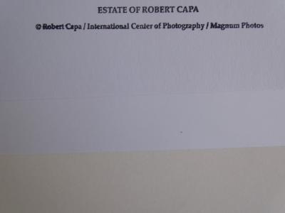 Robert Capa - World War II 1944- Estate estamped 2