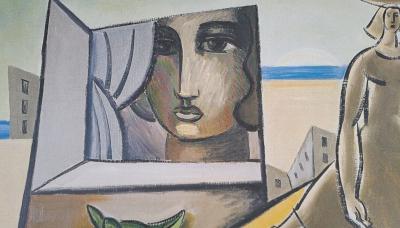 Léopold Survage (d’après) - Femme à la fenêtre - Impression d’art signée 2