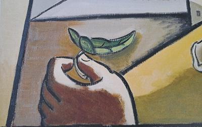 Léopold Survage (d’après) - Femme à la fenêtre - Impression d’art signée 2