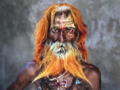 Steve McCurry - Rabari tribal elder. Rajasthan, India. 2010 - Signed 2