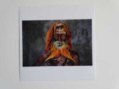 Steve McCurry - Rabari tribal elder. Rajasthan, India. 2010 - Signed 2
