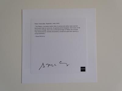 Steve McCurry - Rabari tribal elder. Rajasthan, India. 2010 - Signed 2