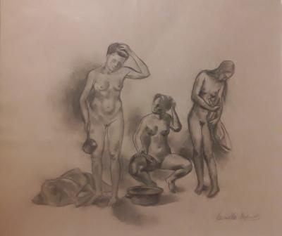Veronika Issaeva -Agenos ,  Hammam Dessin , 2023 2