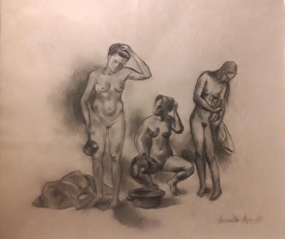 Veronika Issaeva -Agenos ,  Hammam Dessin , 2023 2