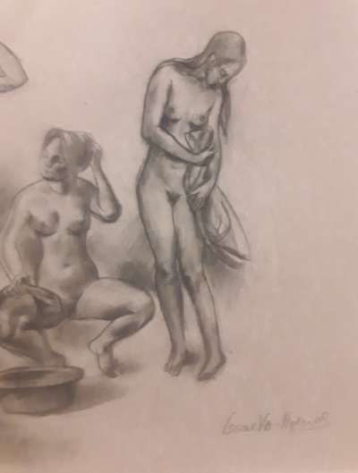 Veronika Issaeva -Agenos ,  Hammam Dessin , 2023 2