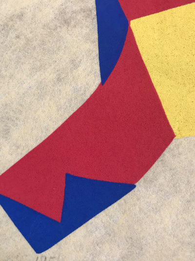Vilma PASQUALINI - Composition au chapeau, 1973 - Gravure sur papier coton signée à la main. 2