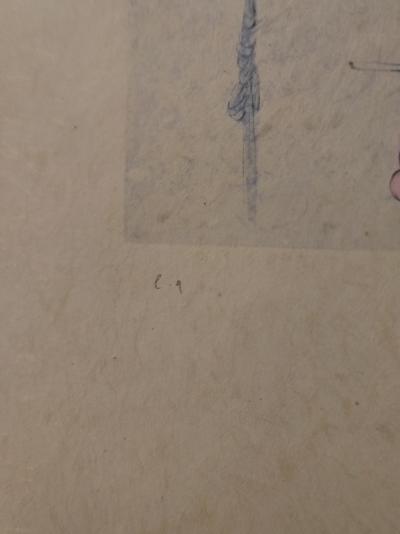 Hans BELLMER -  Les petites acrobates -  1971 -  Gravure originale Signée 2