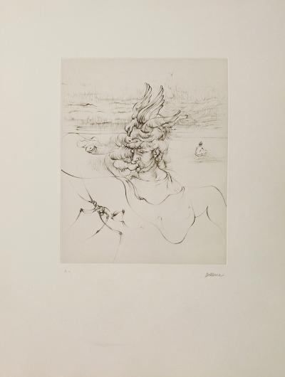 Hans BELLMER - Les chants de Maldoror - 1970 - Gravure originale Signée et justifiés 2