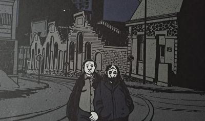 Jacques Tardi - Hunter, promenade dans les entrepôts - Impression d’art 2