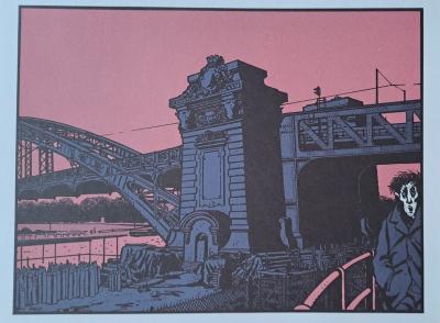 Jacques Tardi - Pont d’Austerlitz - Impression d’art 2