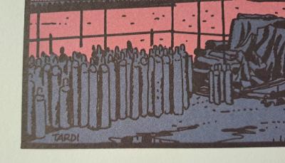 Jacques Tardi - Pont d’Austerlitz - Impression d’art 2