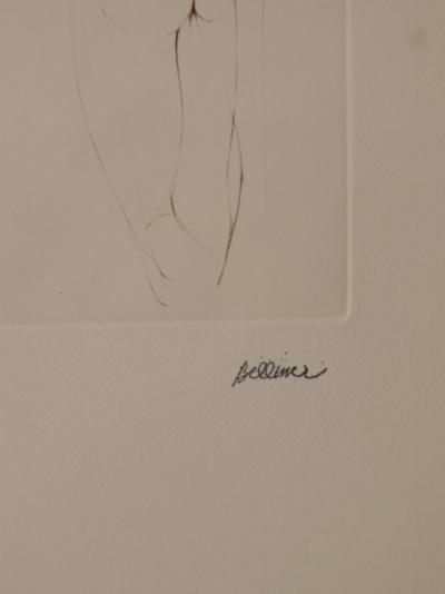 Hans BELLMER -  Interieur avec personange - 1971 - Gravure 2