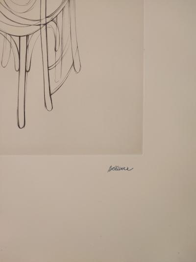Hans BELLMER -  Scène érotique II - 1972 - gravure 2