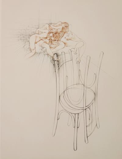 Hans BELLMER -  Scène érotique II - 1972 - gravure 2