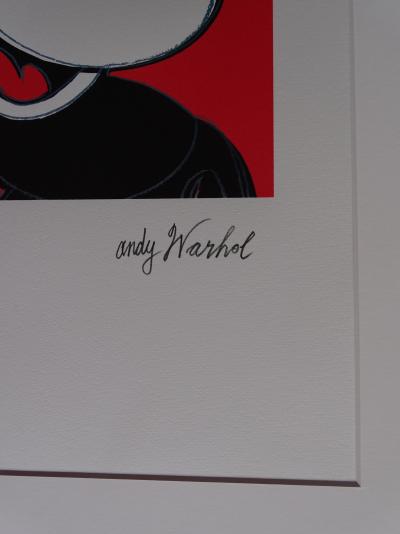 Andy Warhol (d’après) , Mickey Mouse, Lithographie 2