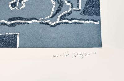 André Masson, Retrouvailles des époux (l’Odyssée), eau-forte et boite série, 1978 2