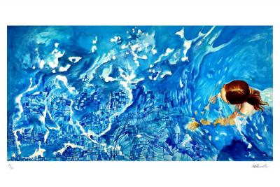 Maude OVIZE - Balade I, 2025 - Sérigraphie signée et numérotée