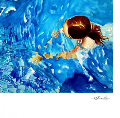 Maude OVIZE - Balade I, 2025 - Sérigraphie signée et numérotée 2