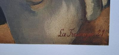 Roger de la FRESNAYE (d’après) - Le bouvier - Lithographie signée 2