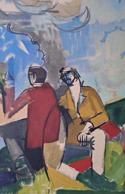 Roger de la FRESNAYE (d’après) - La conquête de l’air - Lithographie 2