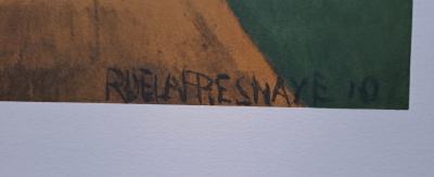 Roger de la FRESNAYE (d’après) - Arrivée au village - Lithographie signée 2