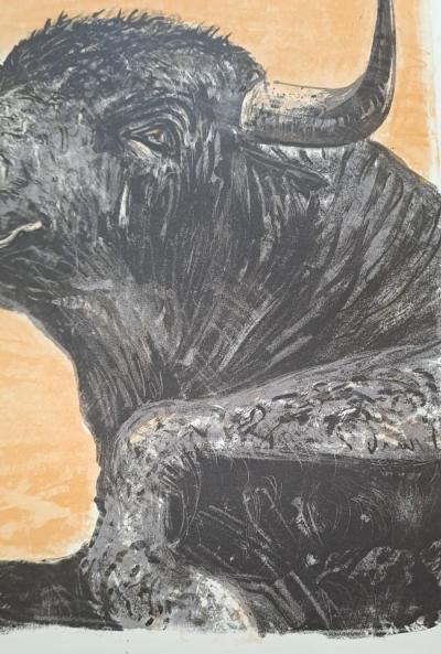 Jacques Birr - El toro - Lithographie originale 2