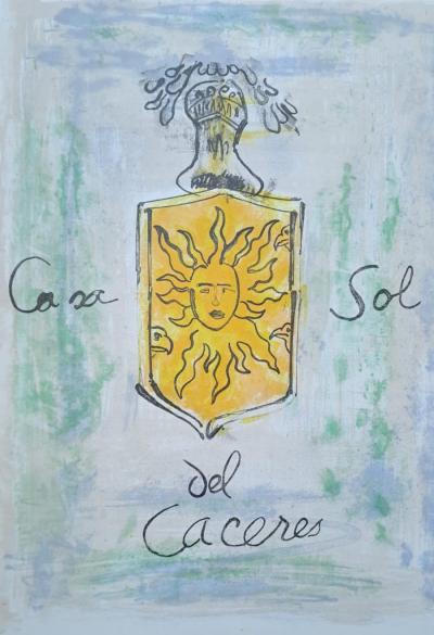 Jacques Birr - Casa sol del Caceres - Lithographie originale 2