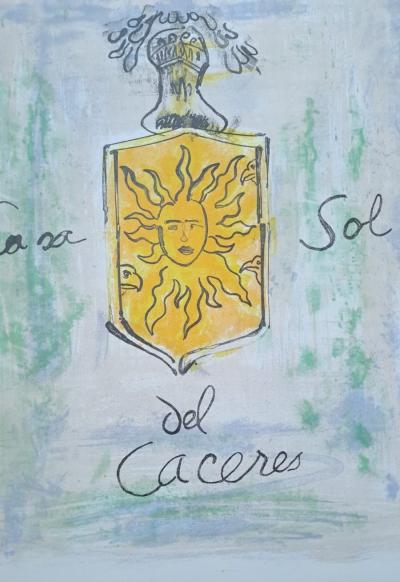 Jacques Birr - Casa sol del Caceres - Lithographie originale 2