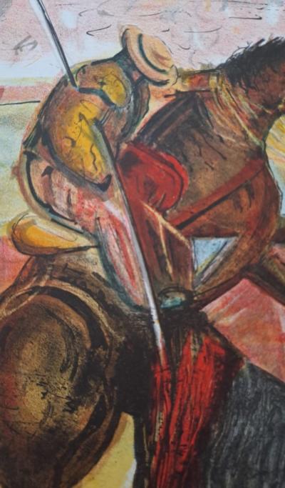 Jacques Birr - Le Picador - Lithographie originale 2